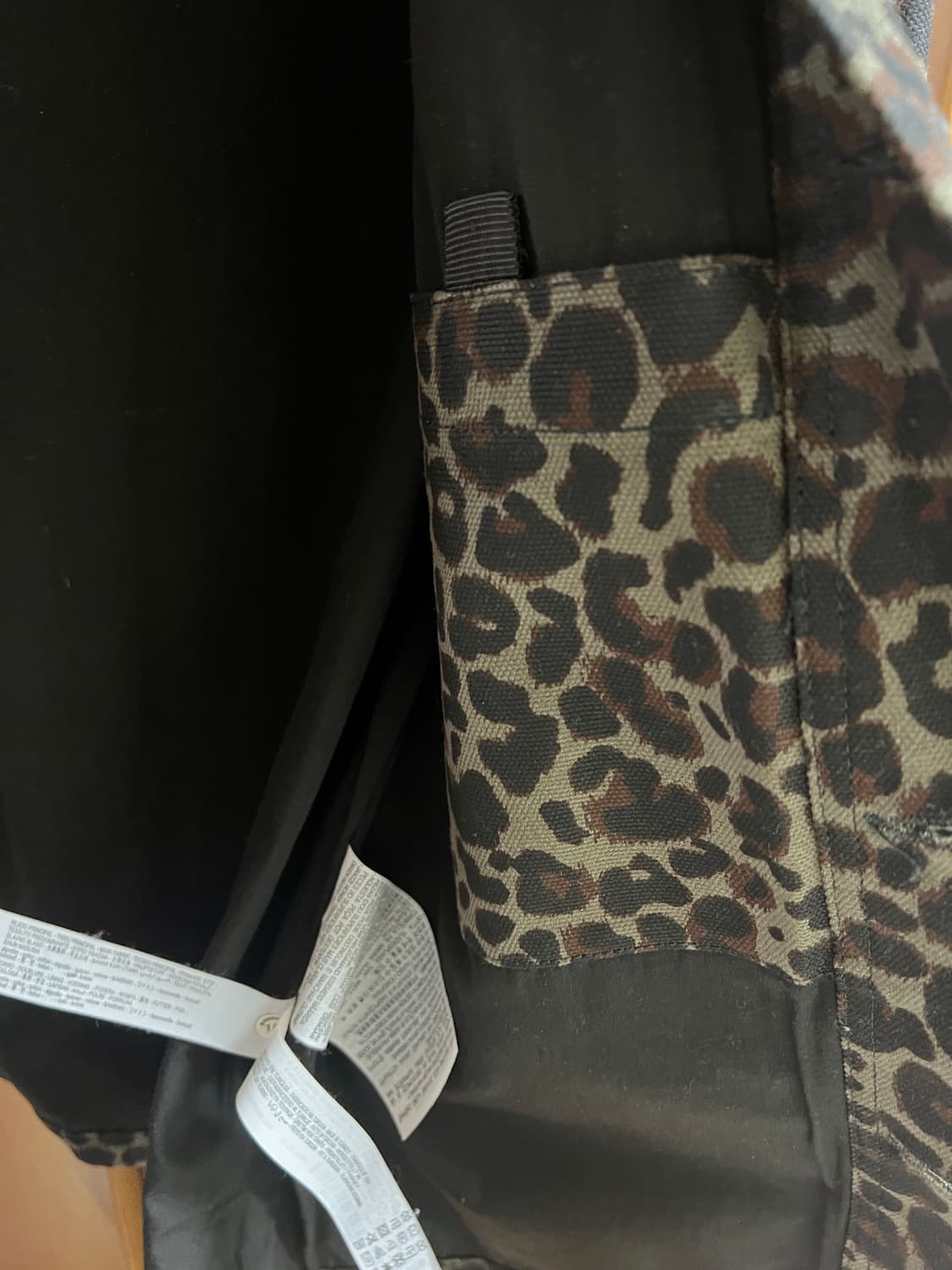 자라 호피 레오파드 남자 자켓 S 상품이미지4