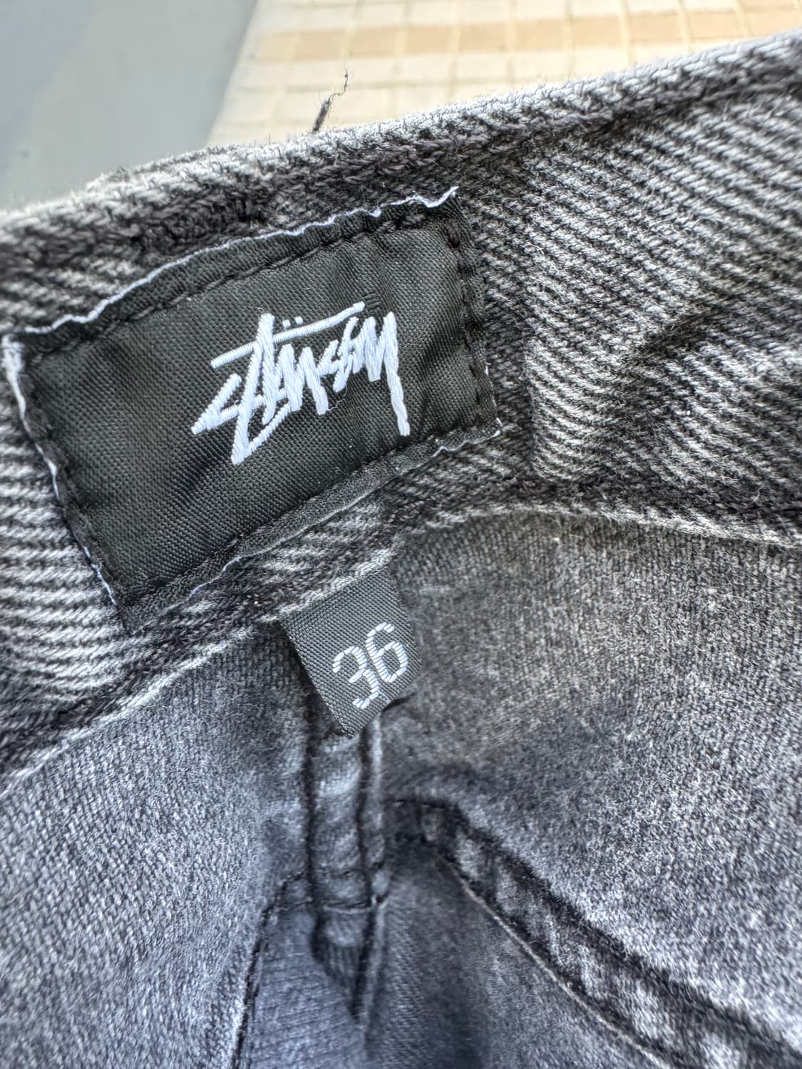 90s stussy 블랙데님 상품이미지5