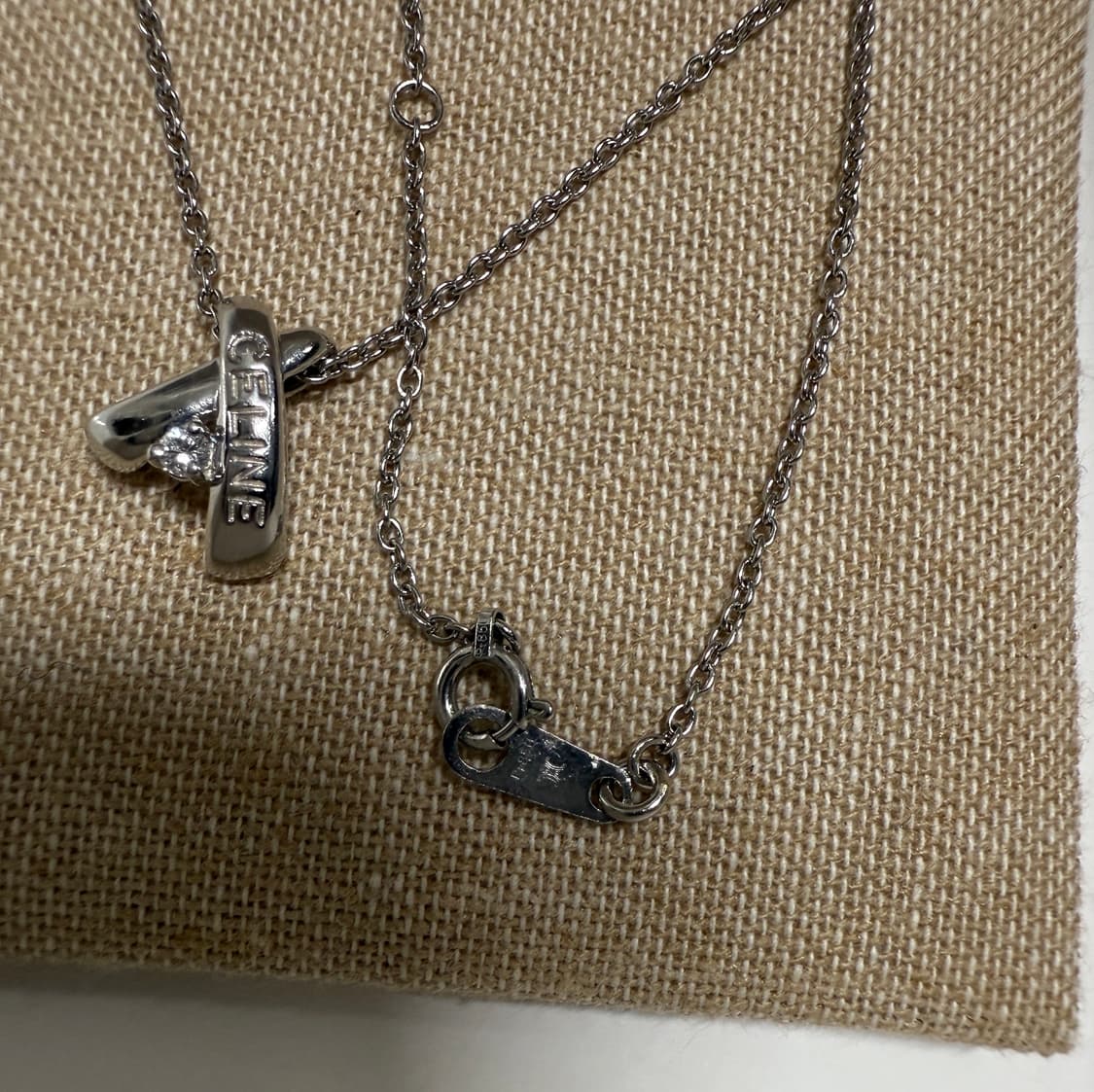 올드 셀린느 PT900 다이아 목걸이 상품이미지3