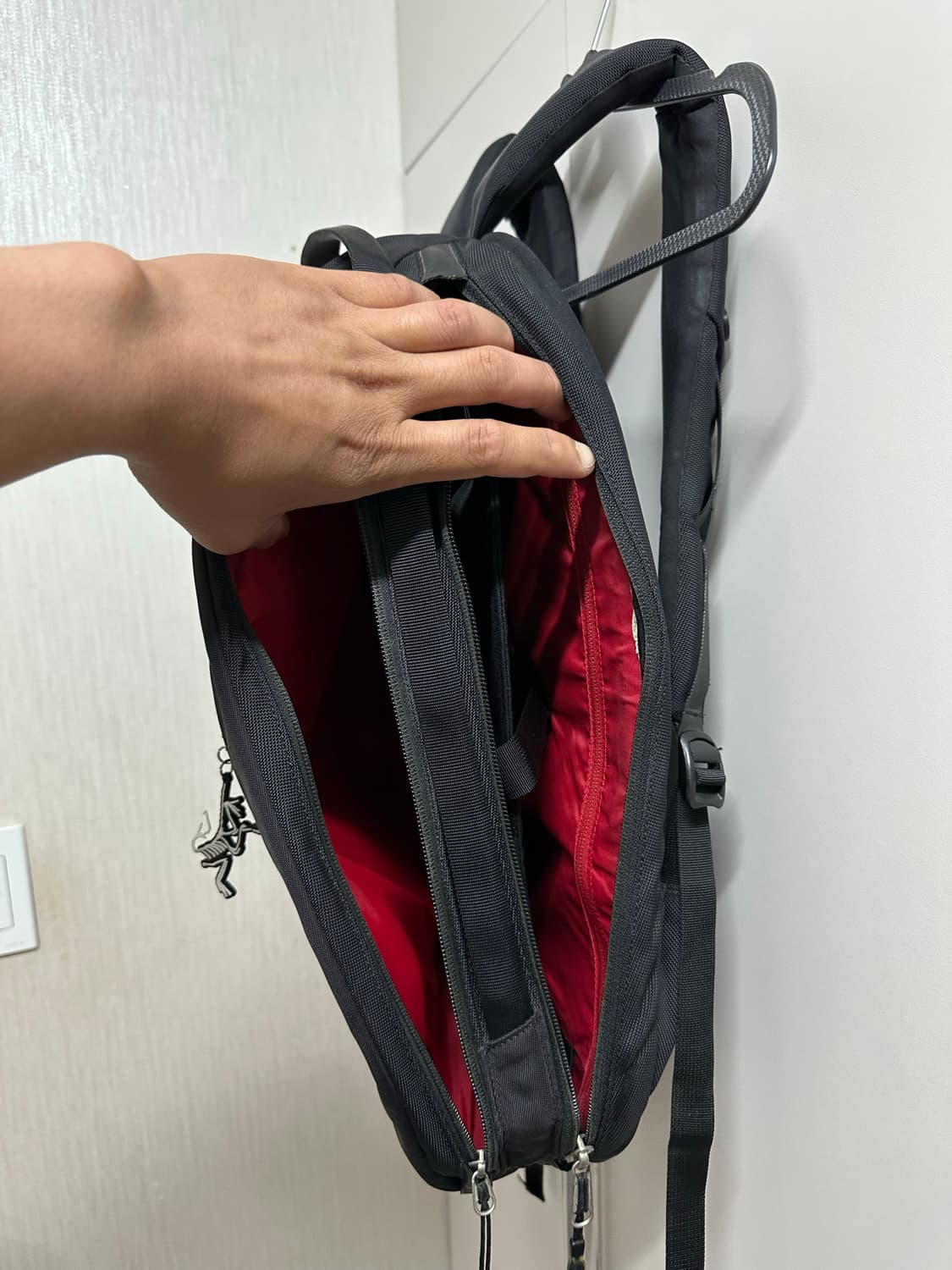 아크테릭스 백팩 블랙 상품이미지8