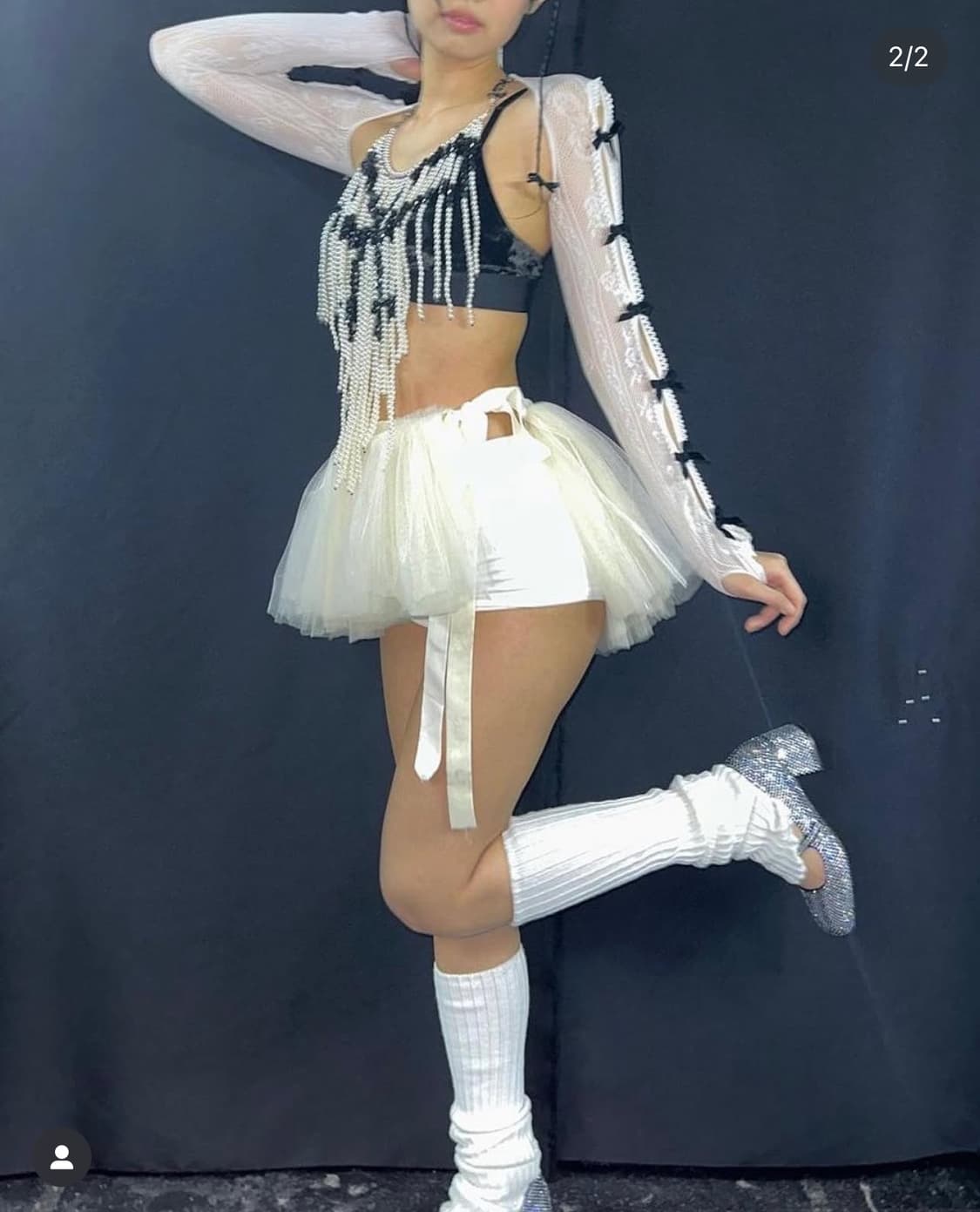 Nodress 노드레스 화이트 볼레로 가디건 상품이미지2