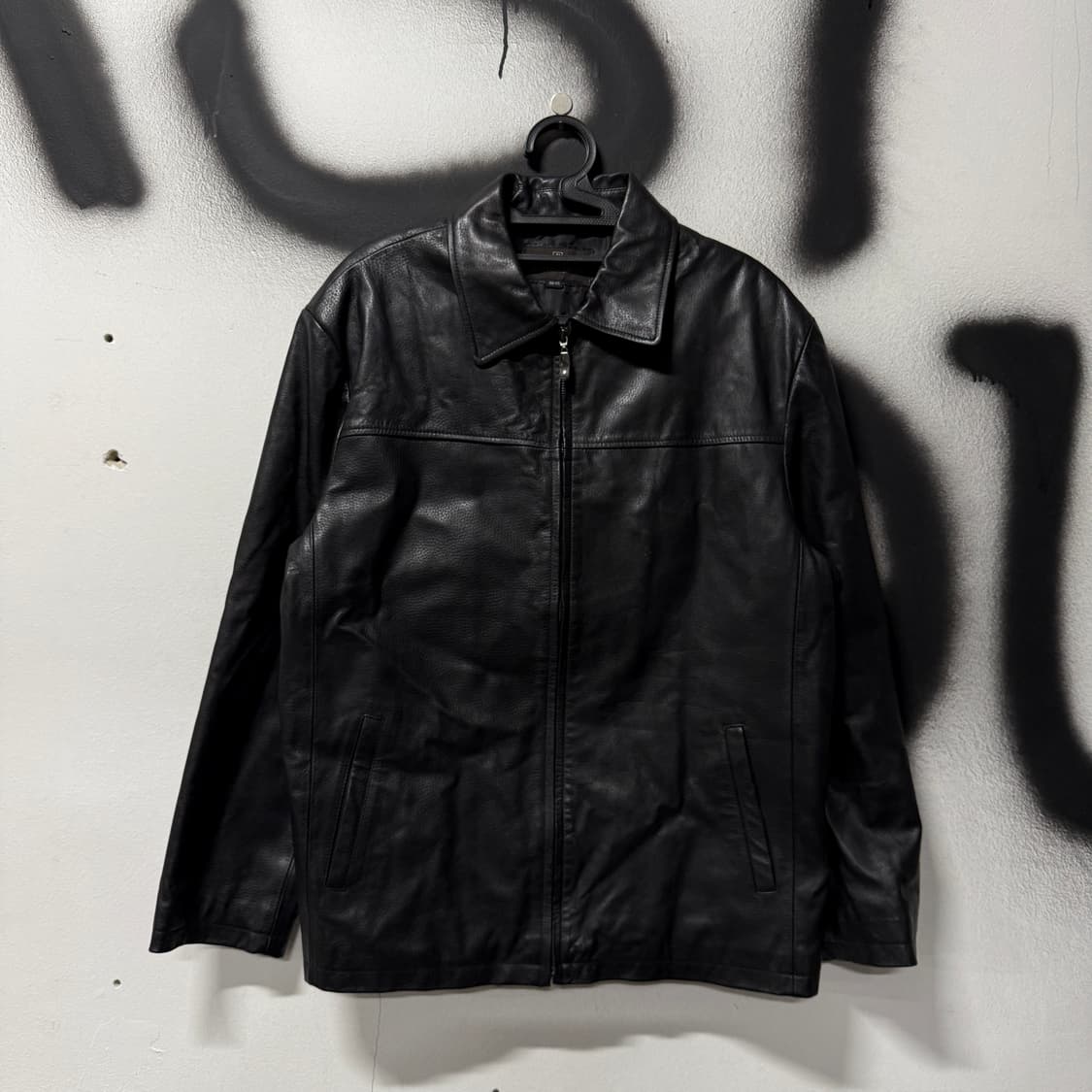 VTG 빈티지 100% 쉽스킨 양가죽 싱글 집업 자켓 상품이미지1