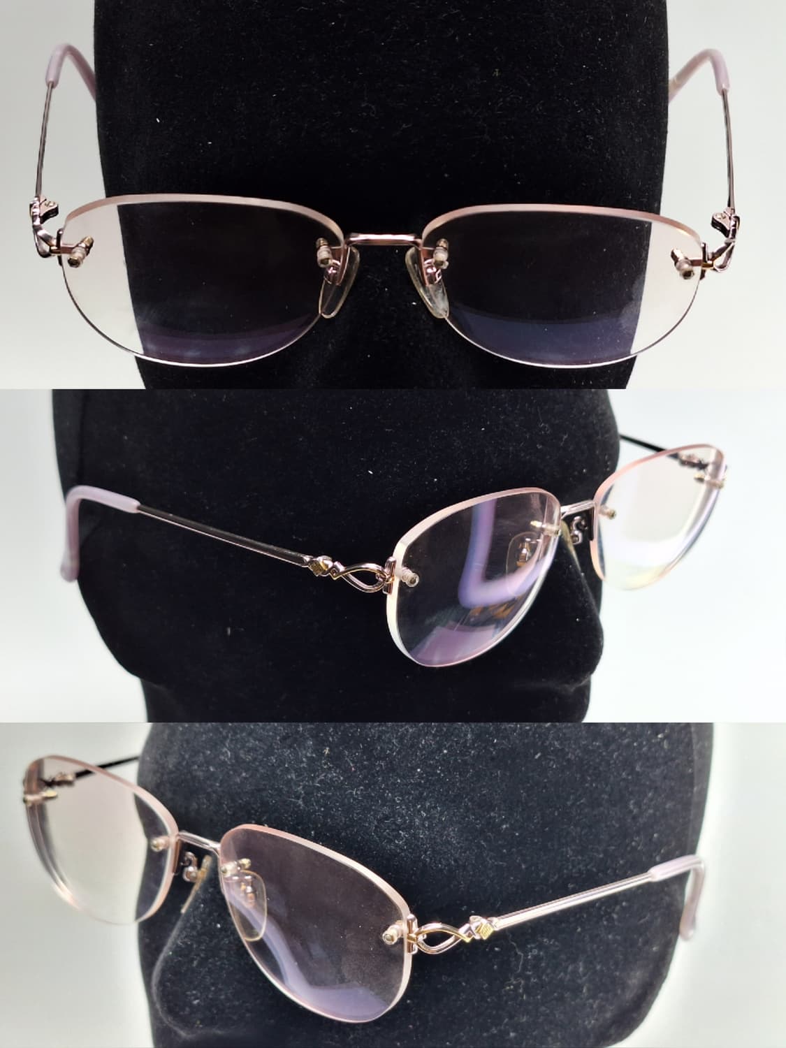 지방시 GIVENCHY E544 12KGF 금장 무테 안경테/일제 명품  상품이미지5