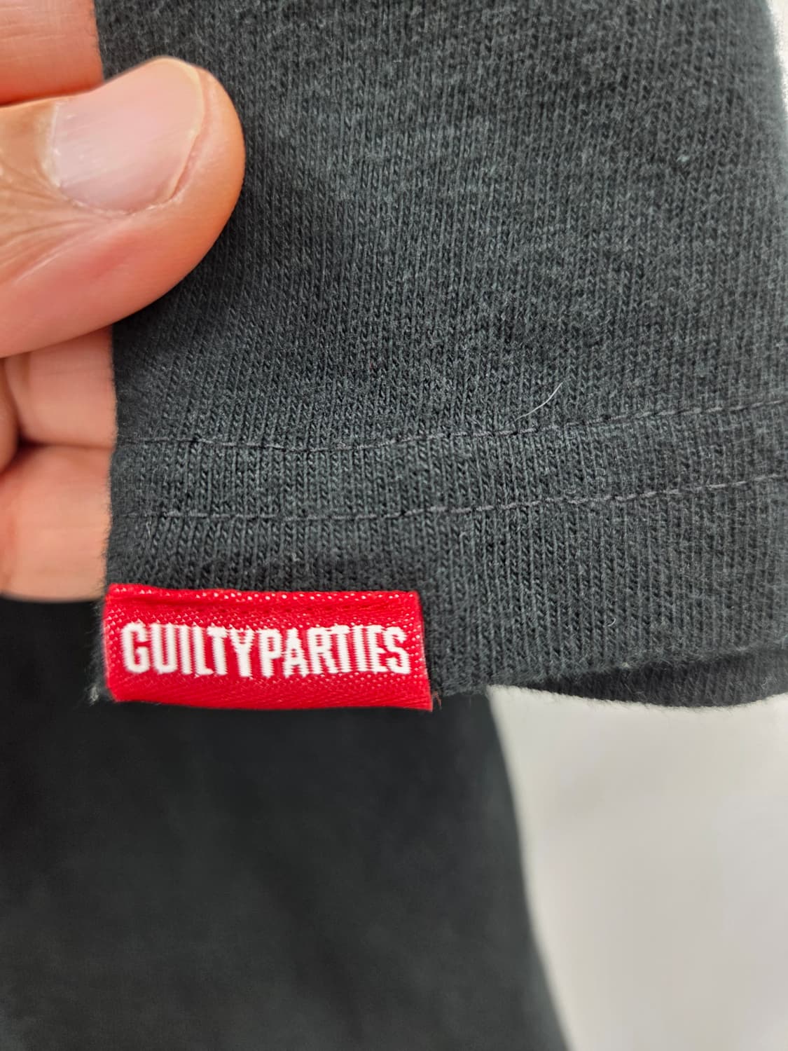 XL 와코마리아 길티파티 GUILTY PARTIES 반팔 티셔츠 블랙 상품이미지5