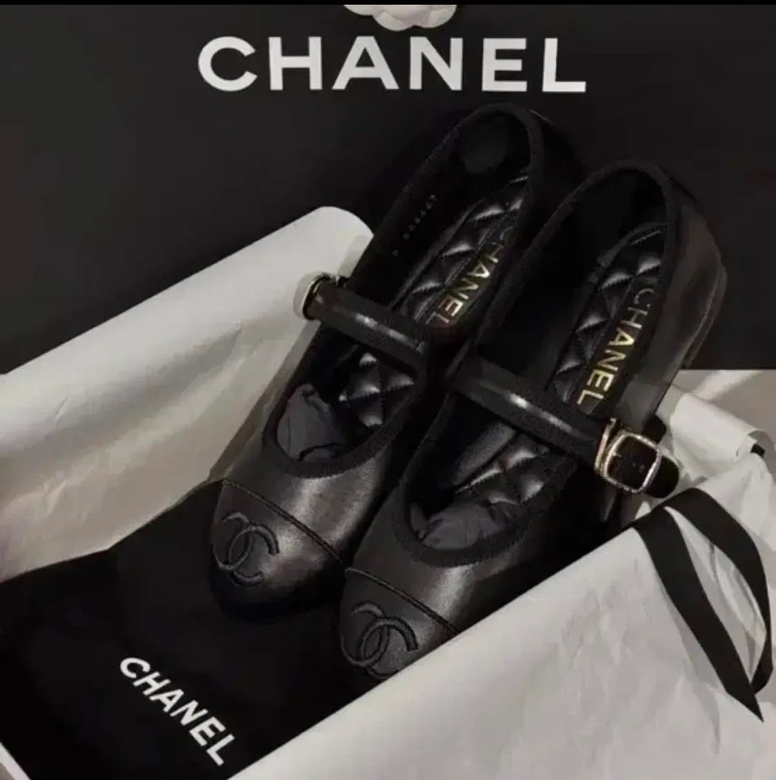 샤넬 메리제인 25ss 플랫 발레리나 슈즈 상품이미지6