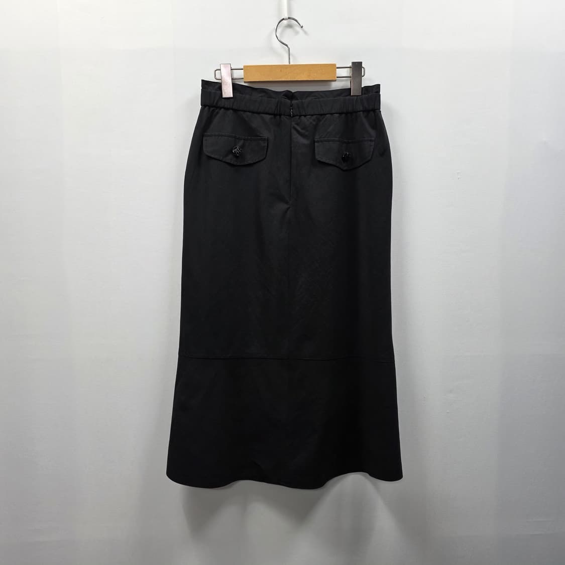 1186 마인 한섬 mine 블랙 H라인 포켓 스커트 64 상품이미지2
