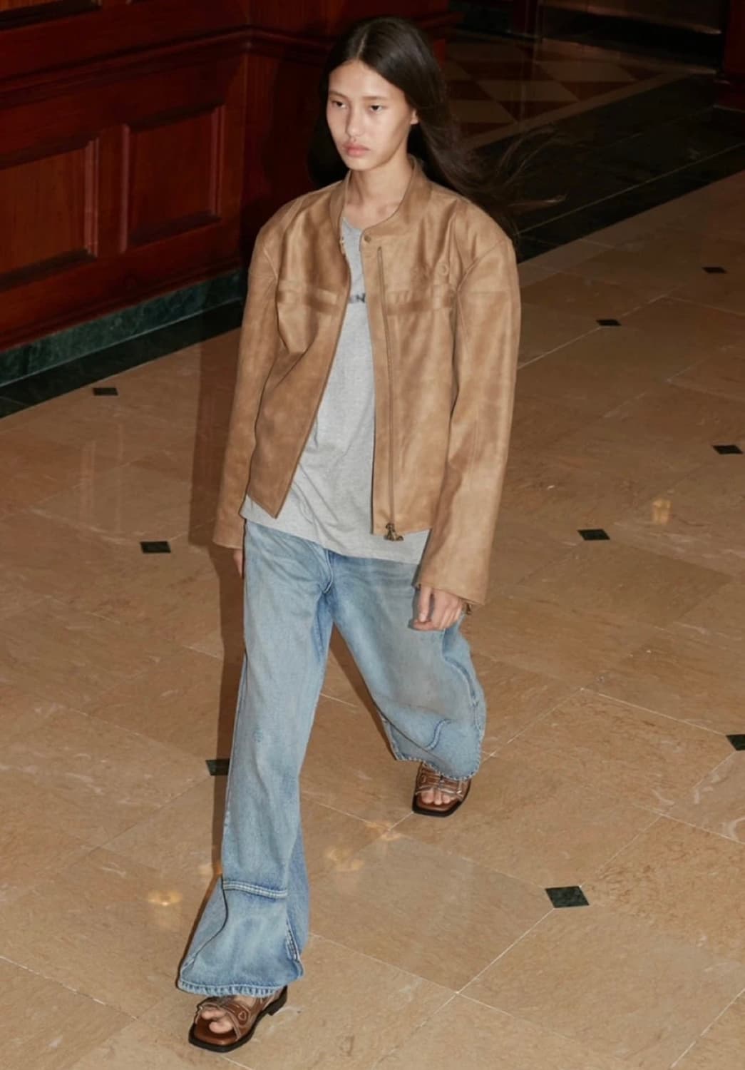 엔오르 스웨이드 자켓 ENOR RACING SUEDE JACKET 상품이미지2