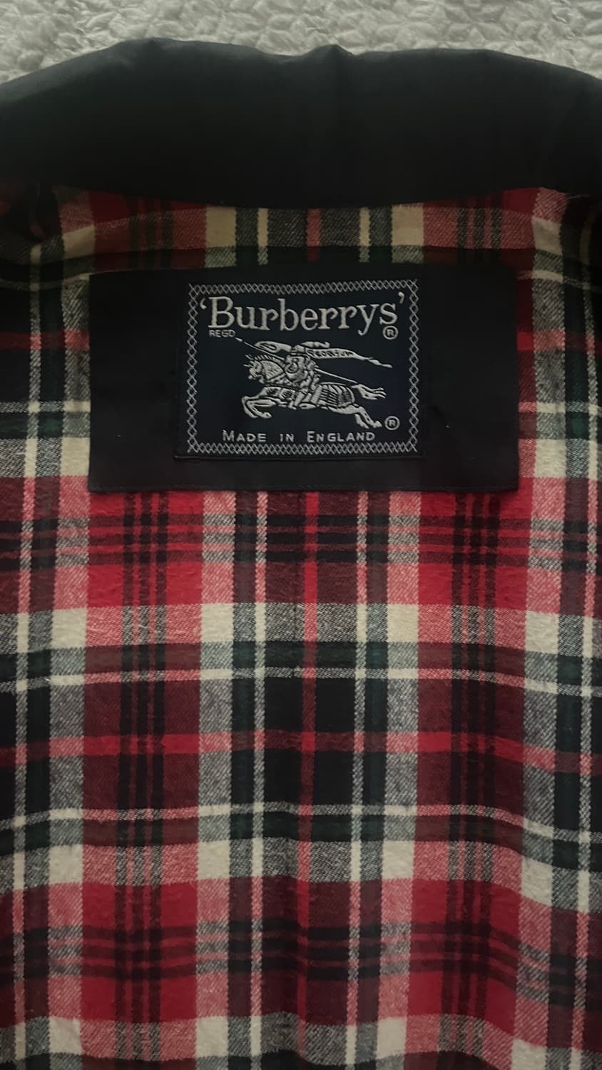 버버리 블루종 자켓 상품이미지3