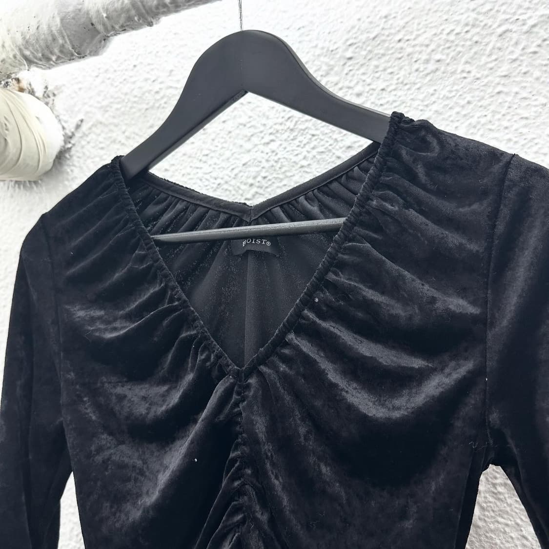 egoist shirring velvet long sleeve 상품이미지6