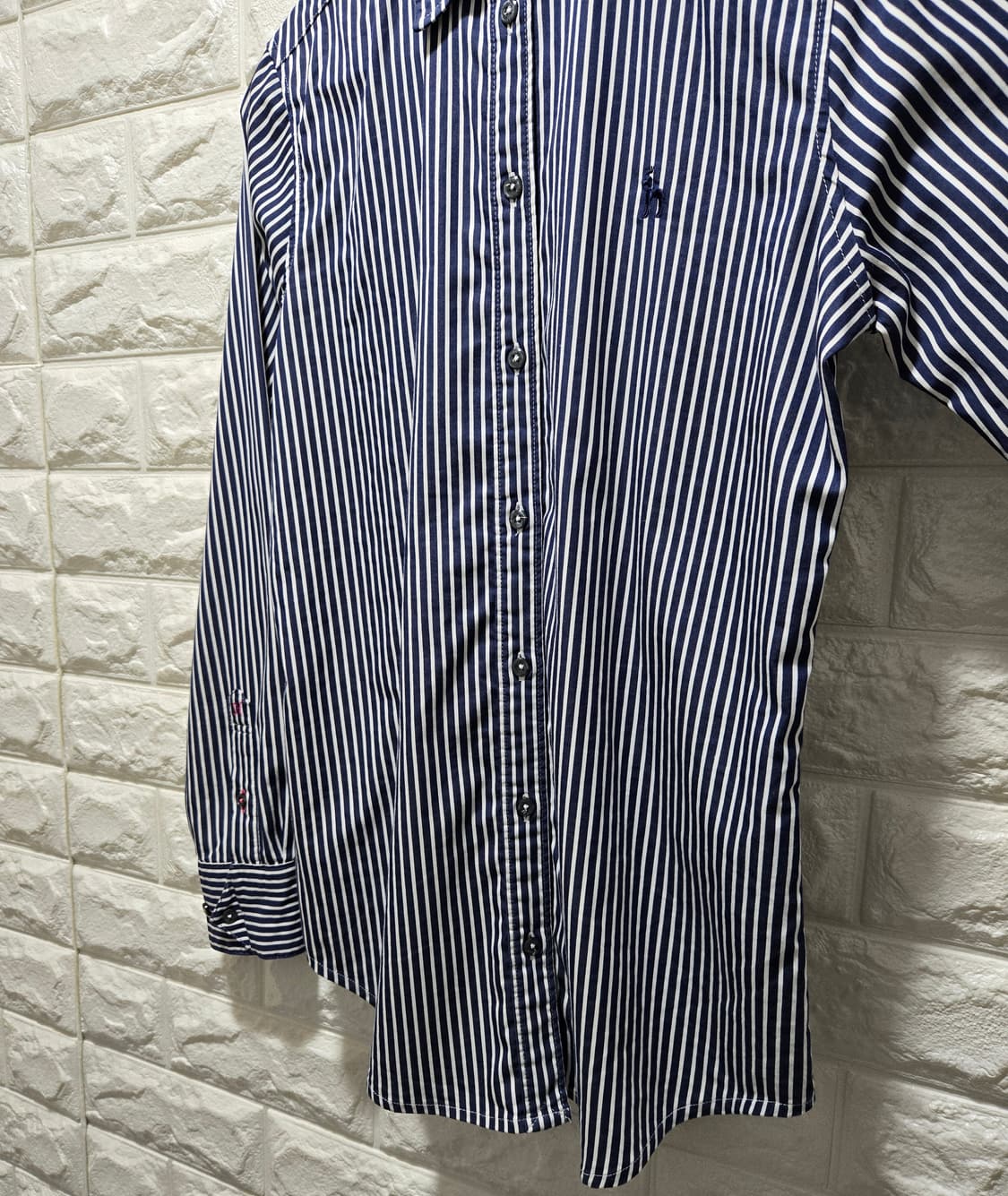헤지스 스트라이프 셔츠 남방 85 상품이미지5