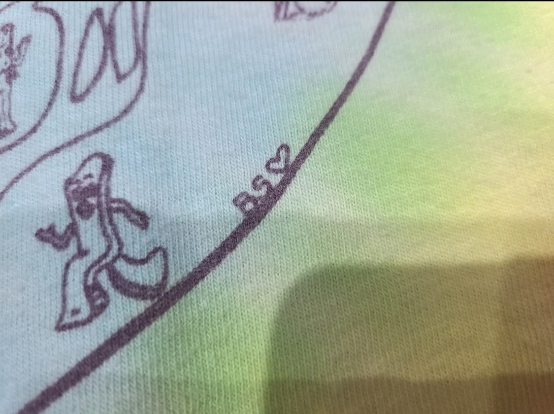 ONEITA 그레이트풀 데드 데드헤드랜드 타이다이 빈티지티셔츠 상품이미지5