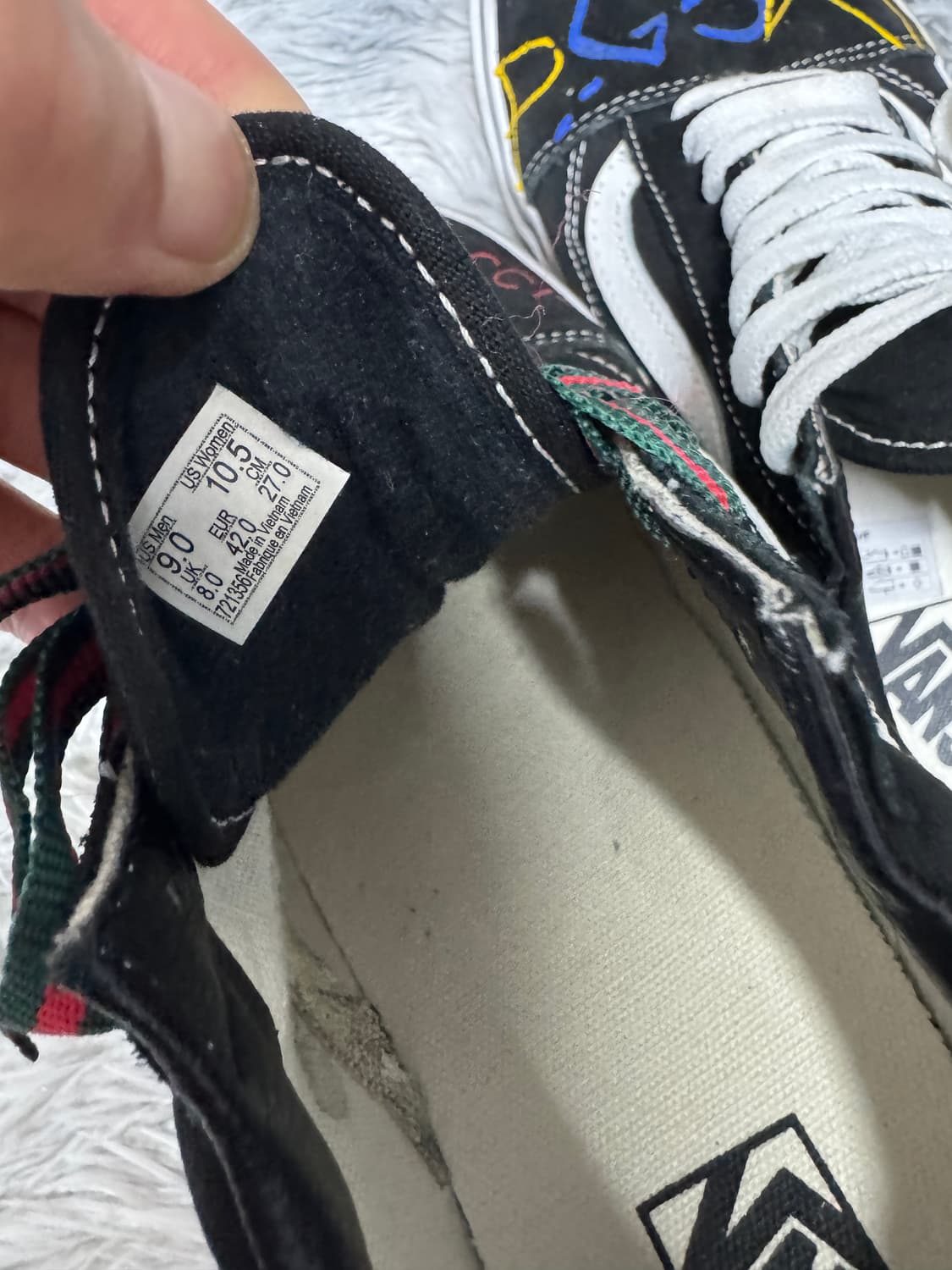 반스 구찌커스텀 신발 270 사이즈 상품이미지2