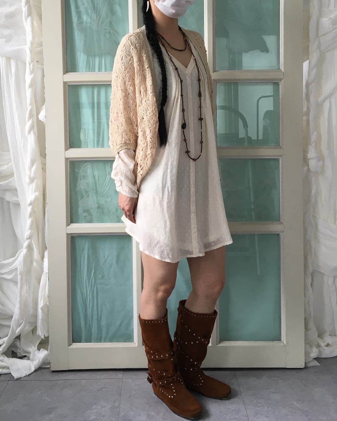 Crochet open cardigan 상품이미지7