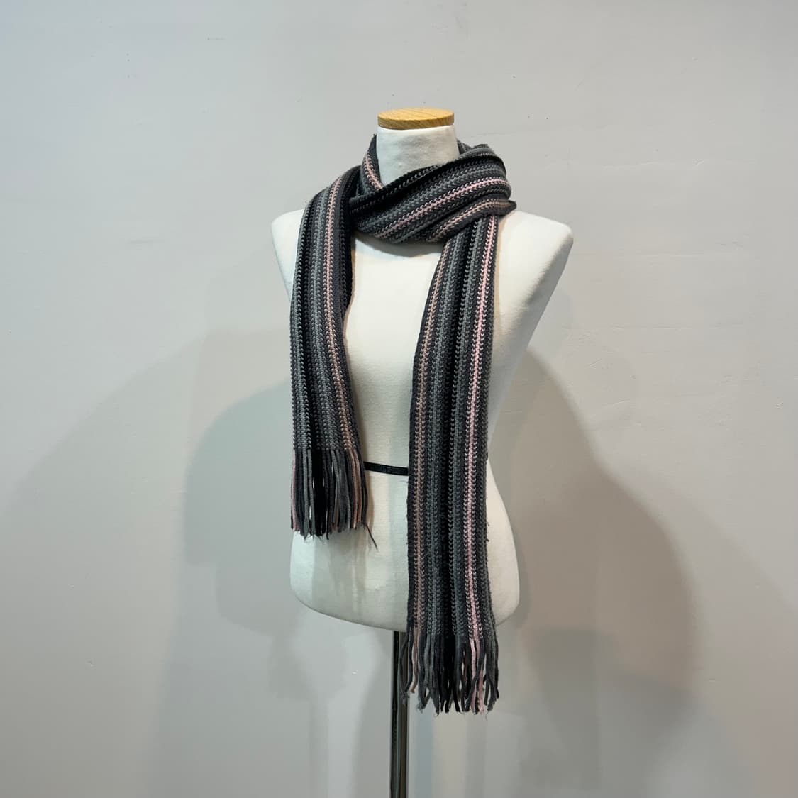 스트라이프 패턴 머플러 상품이미지3