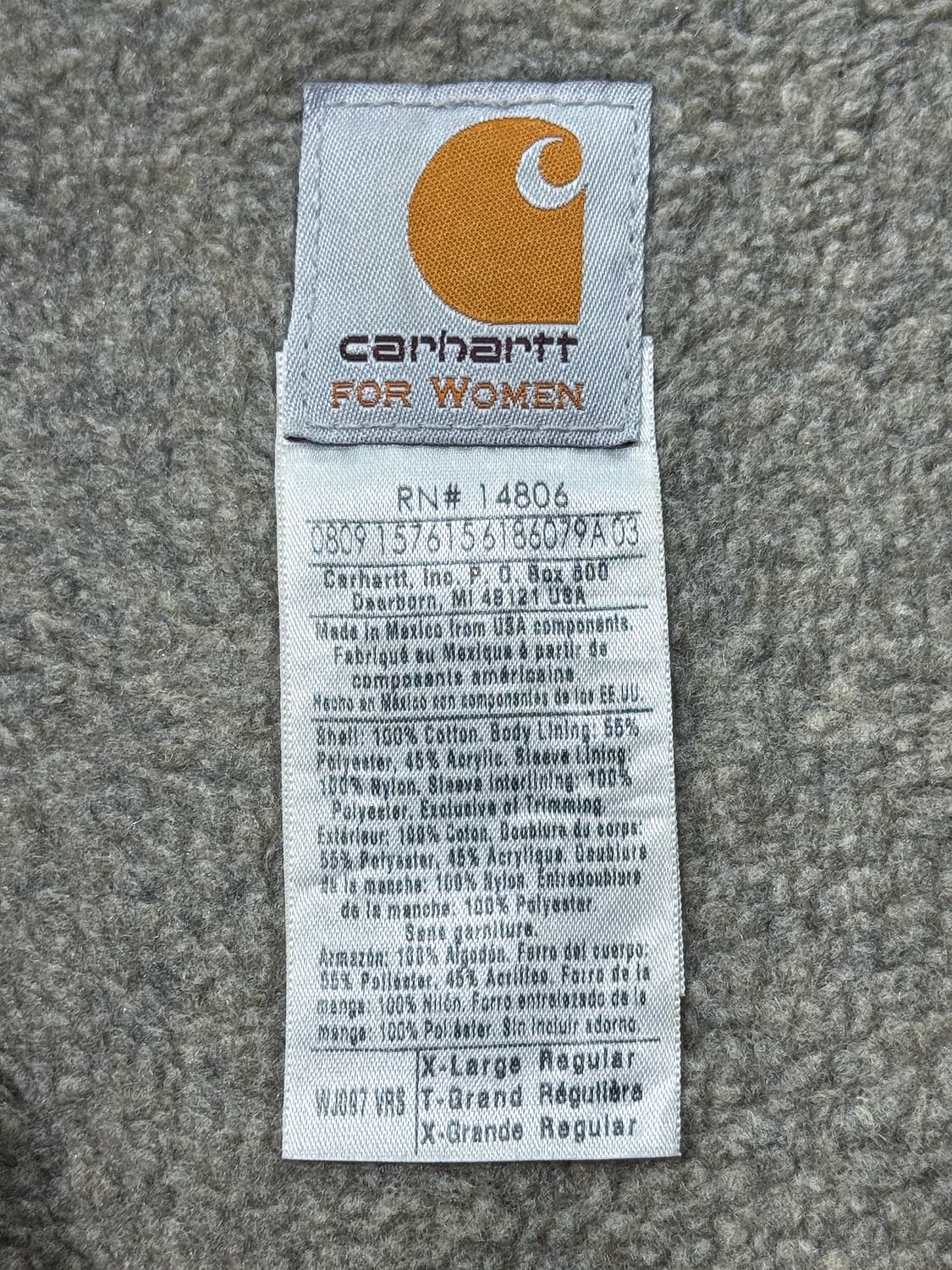 칼하트 디트로이트 WJ097 VRS 살몬핑크 상품이미지7