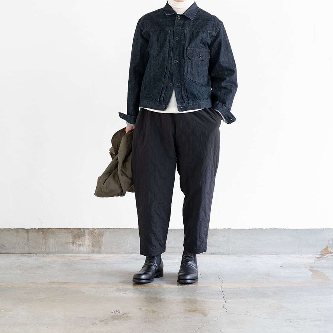 캐피탈 1st 자켓 블랙 상품이미지5