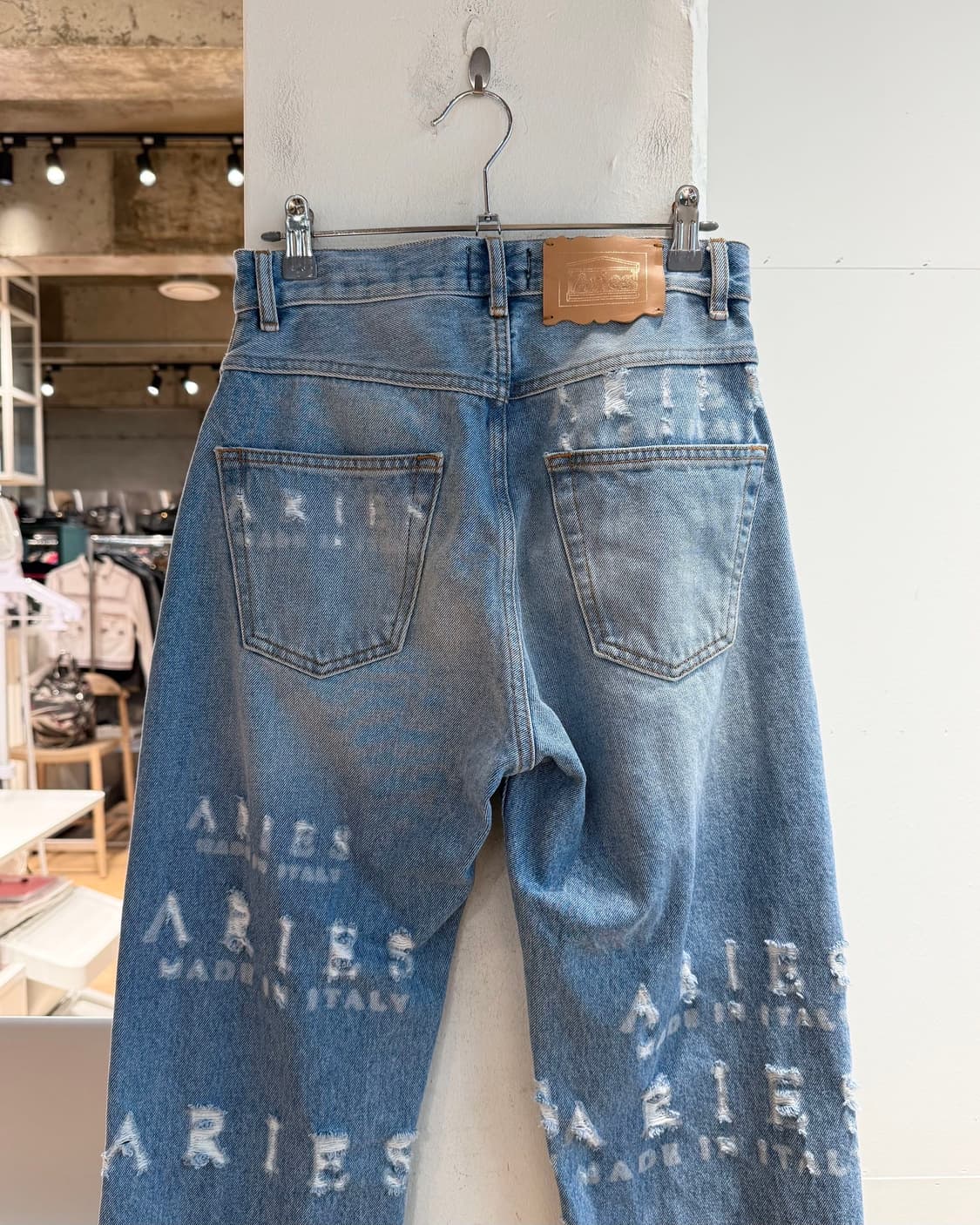 에리즈 데님 디스트로이드 팬츠  상품이미지6