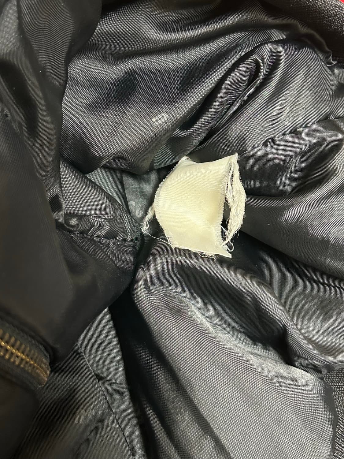 에비수 빅로고 레드 바시티 자켓 상품이미지7