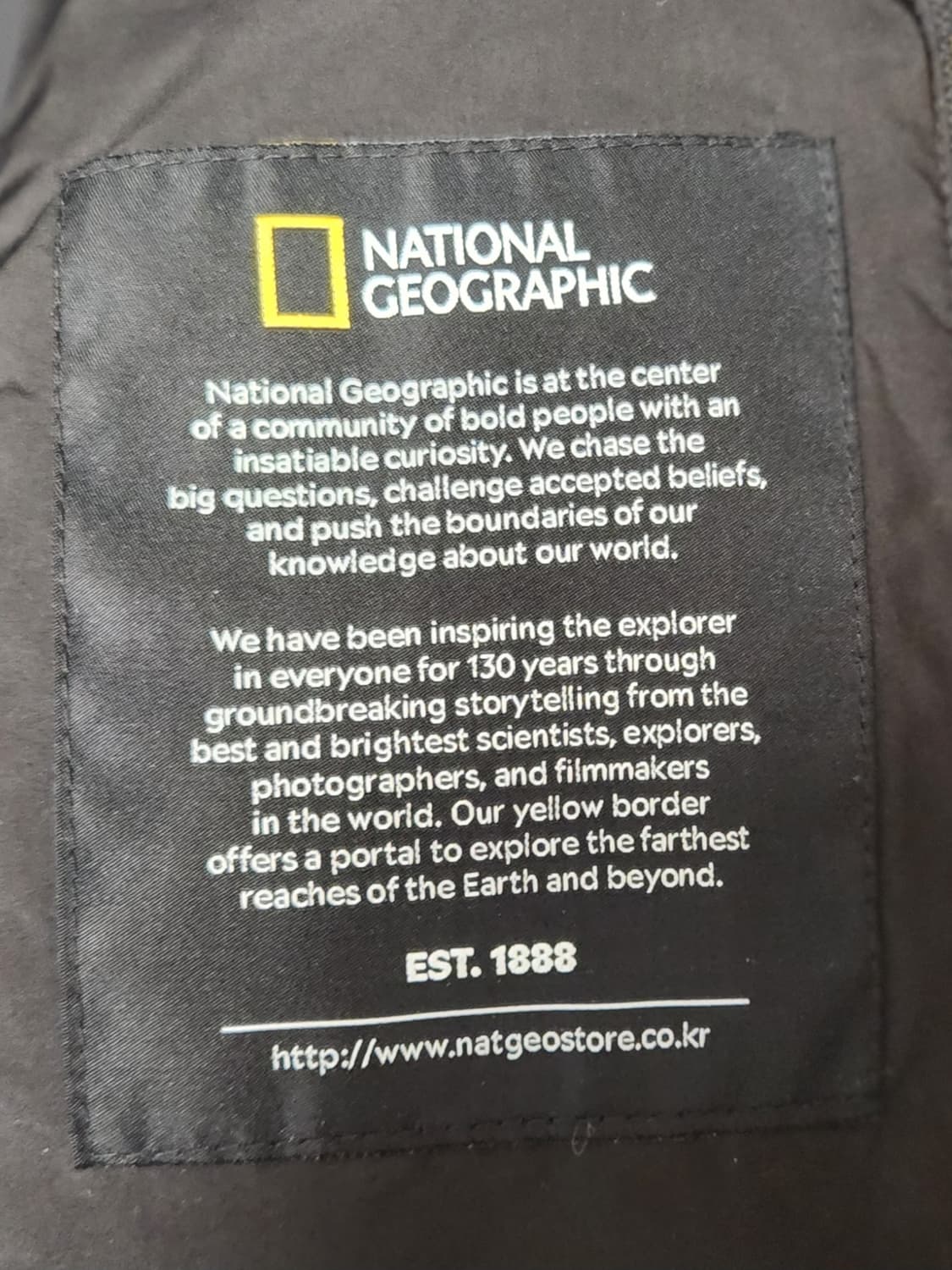 내셔널지오그래픽 오릭스 야구넥 퀼팅 스타디움 점퍼 L 상품이미지3