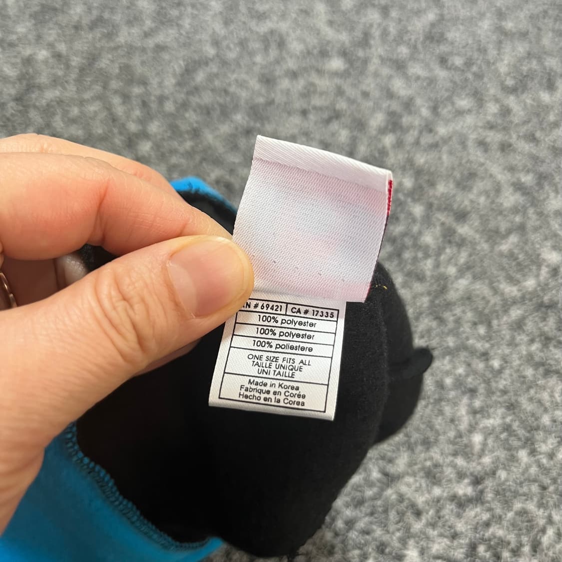 NFL 캐롤라이나 팬서스 Carolina Panthers 플러스 비니 상품이미지3