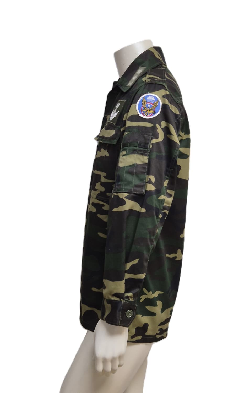 육군 구형 특수전사령부 보병 중령 후기형 독사복 전투복 상의 자켓 (M) 상품이미지2