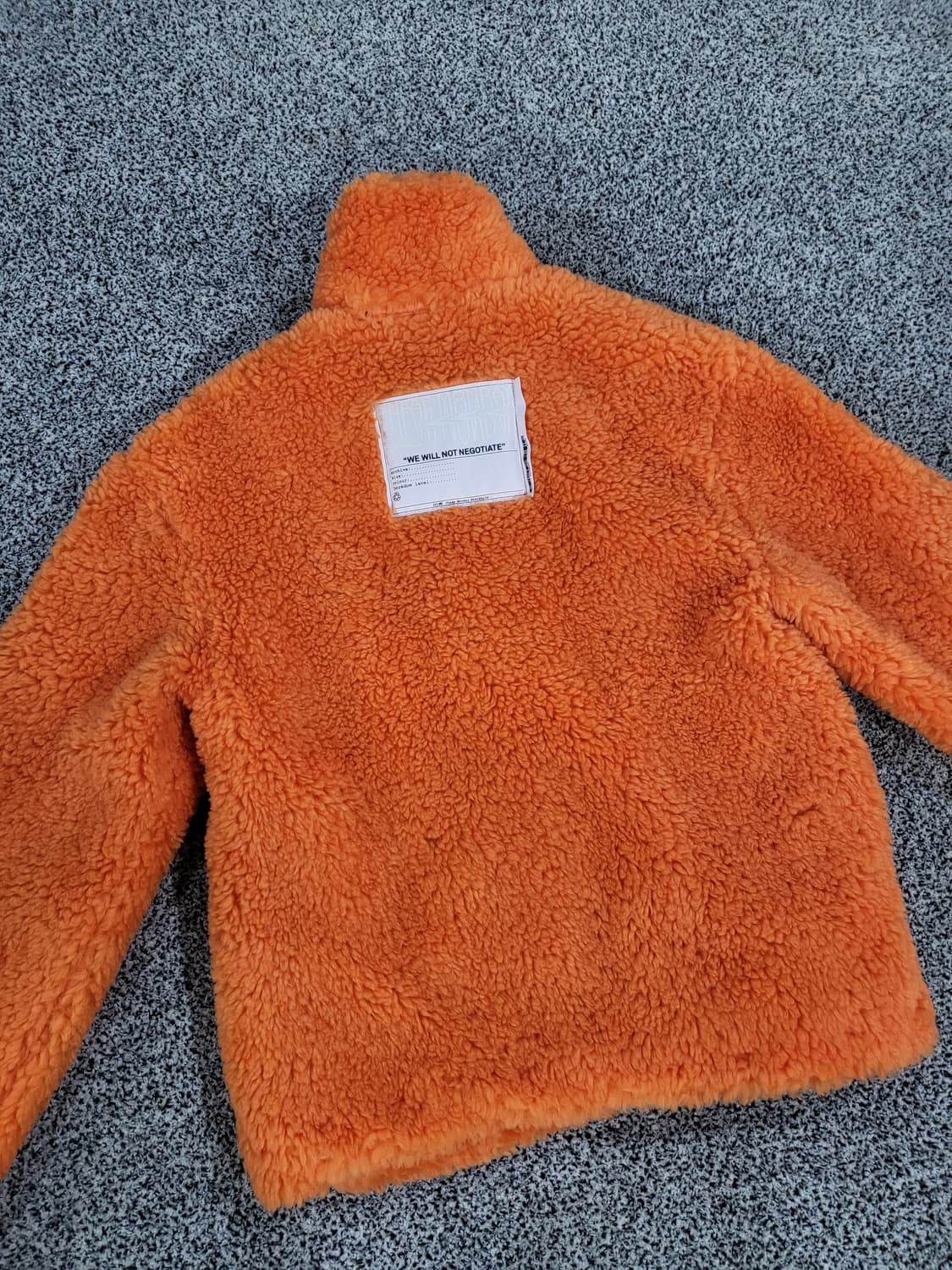 주황 컬러 퍼 자켓(Cheap Monday)-유아동용 상품이미지6