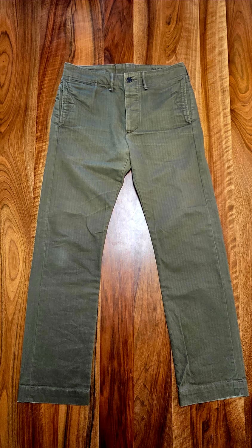 [초레어] RRL 헤링본 오피서치노 전기모델 - 30/30 신품급민트 상품이미지2