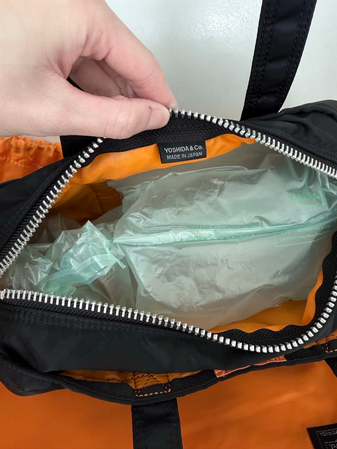 Poter 탱커 더플백 S 블랙 상품이미지2