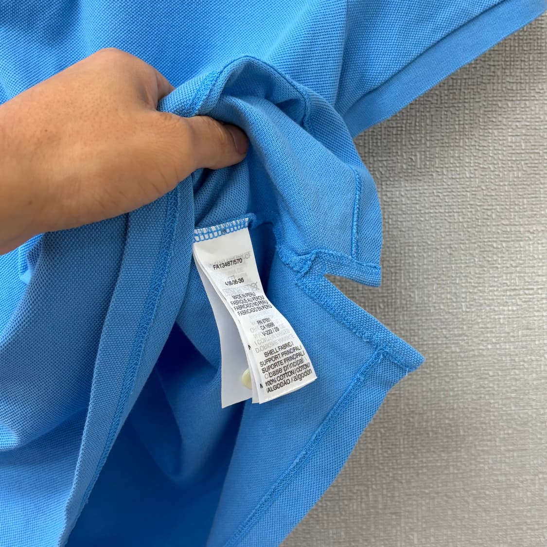 라코스테 반팔 카라티 사이즈36 90  상품이미지5