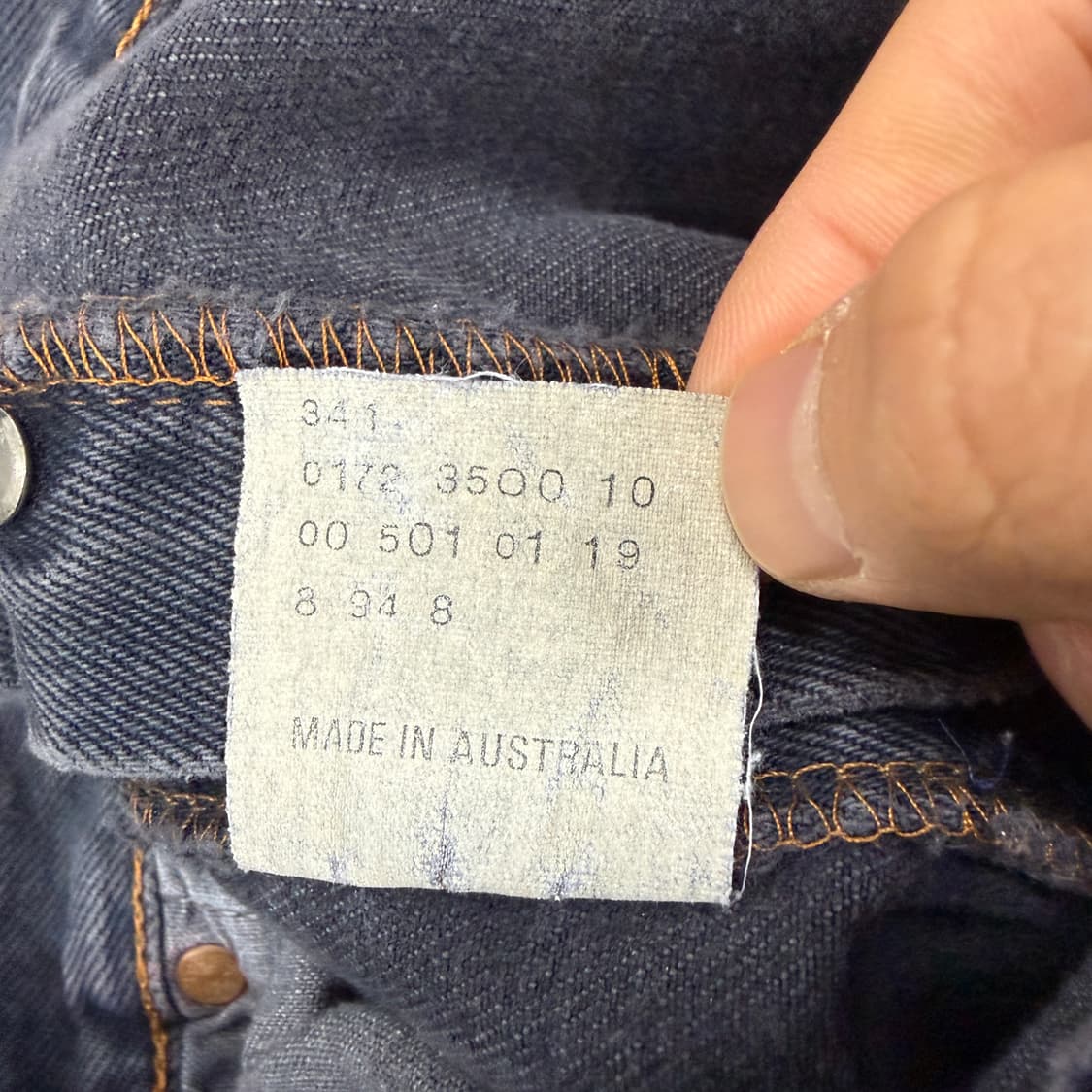 (32)90s 리바이스 501 데님팬츠 상품이미지6