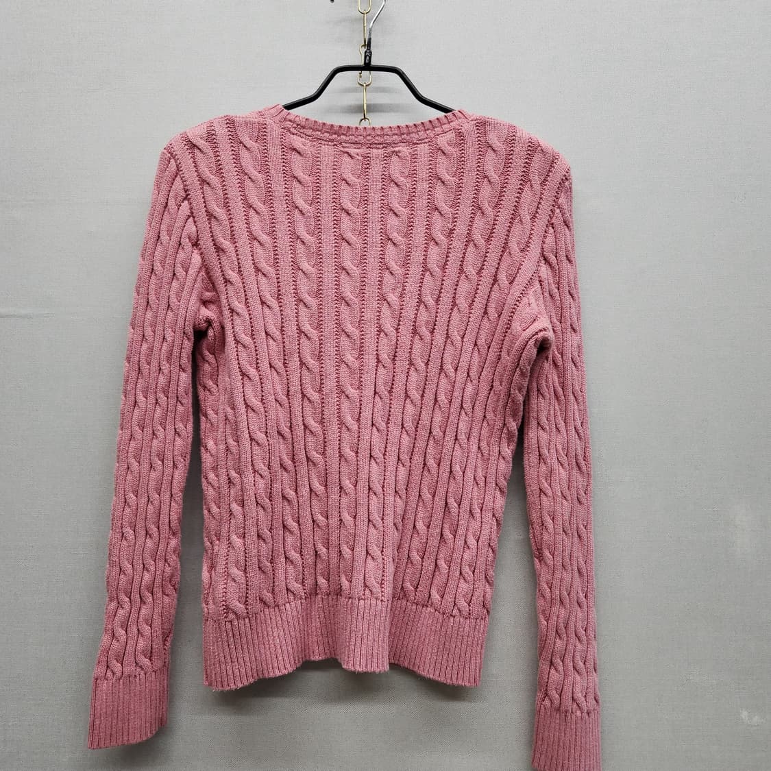 폴로랄프로렌 로고 꽈배기 니트 S 상품이미지4