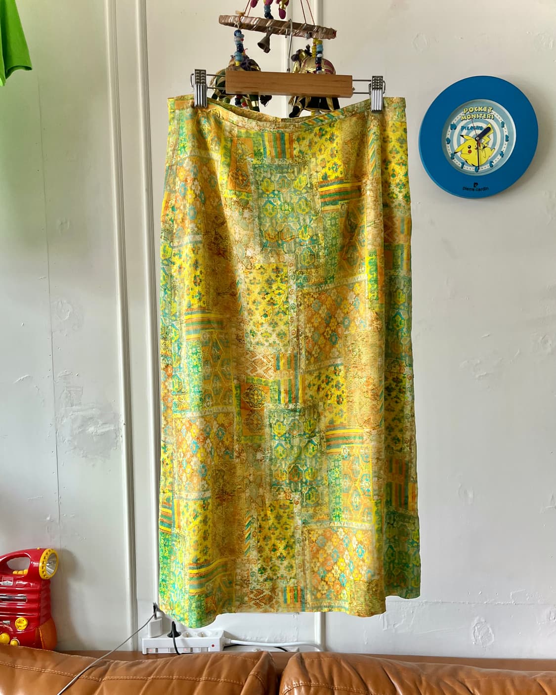 JPN Vintage 3D Detail Retro Print Skirt 상품이미지5