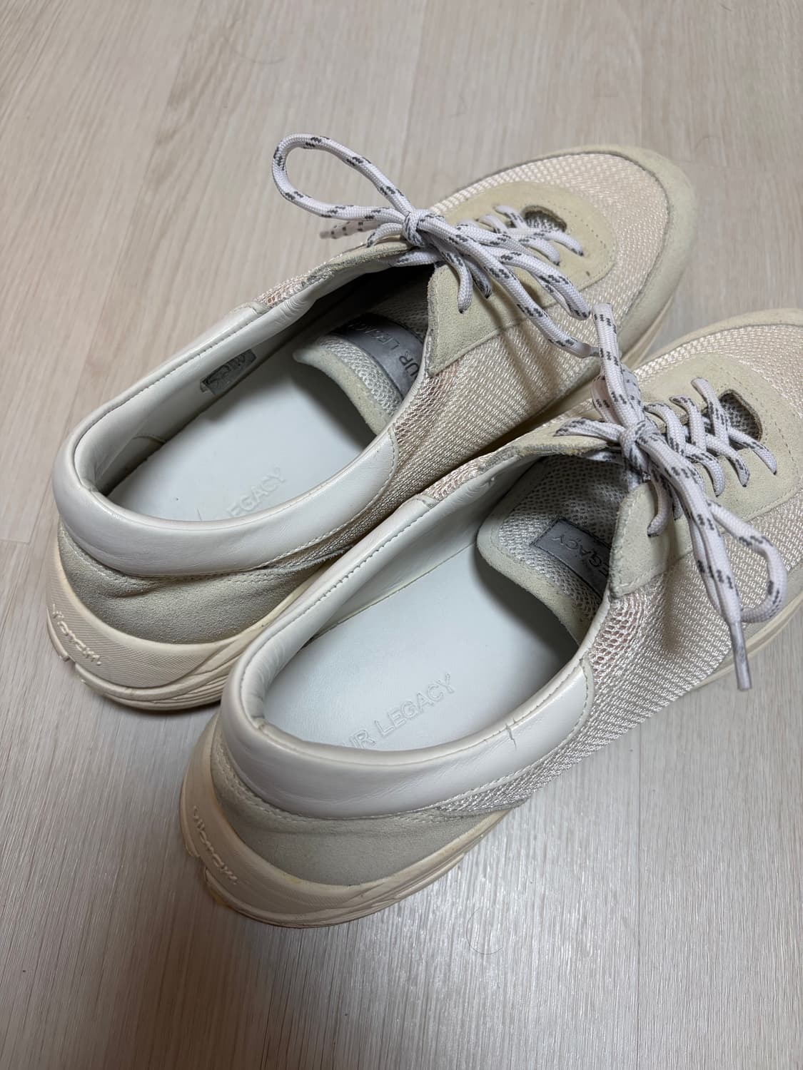 아워레가시 모노러너 화이트(크림) 45(285-290) 상품이미지4