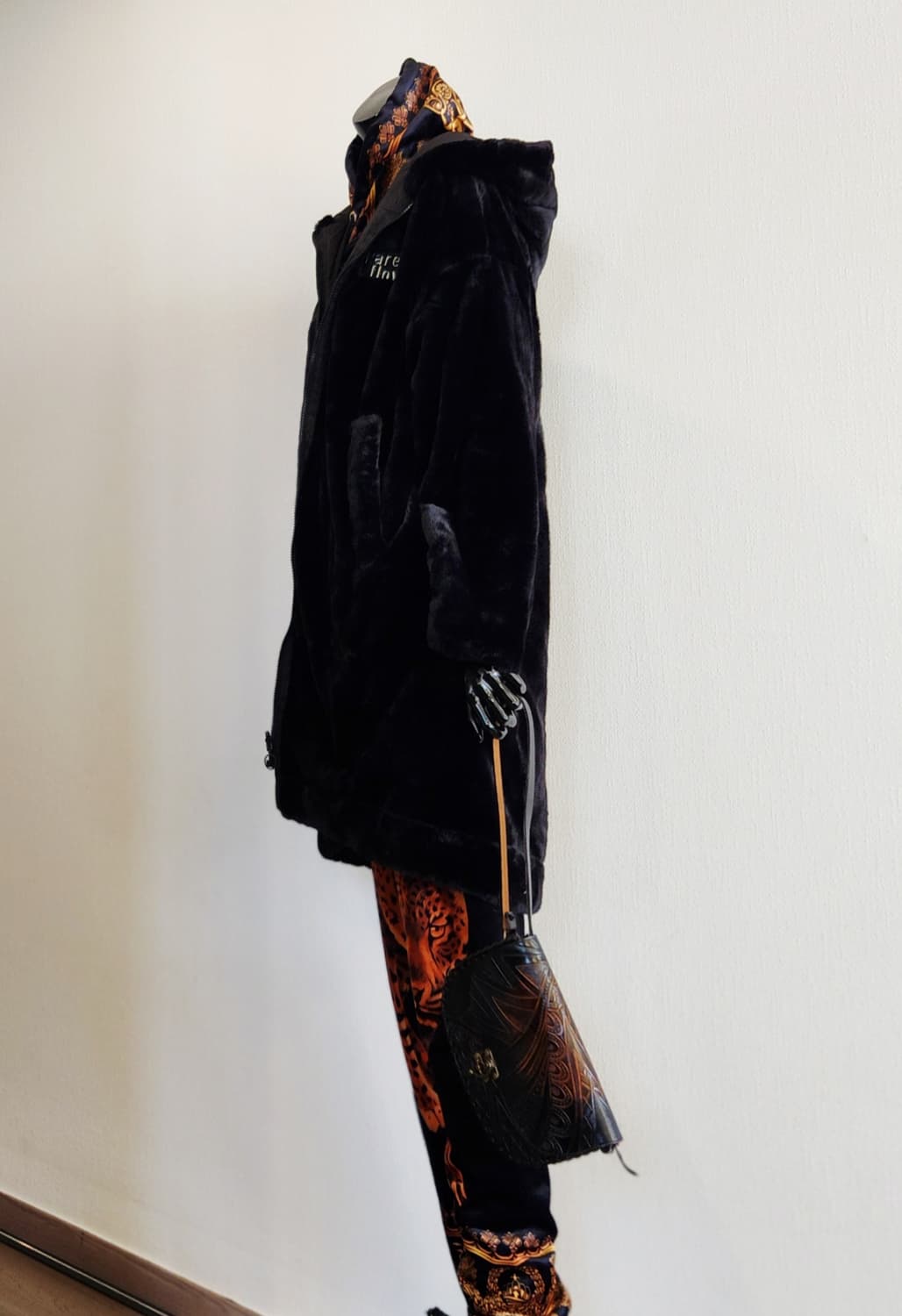 디스트나인 리버시블 퍼점퍼  상품이미지4