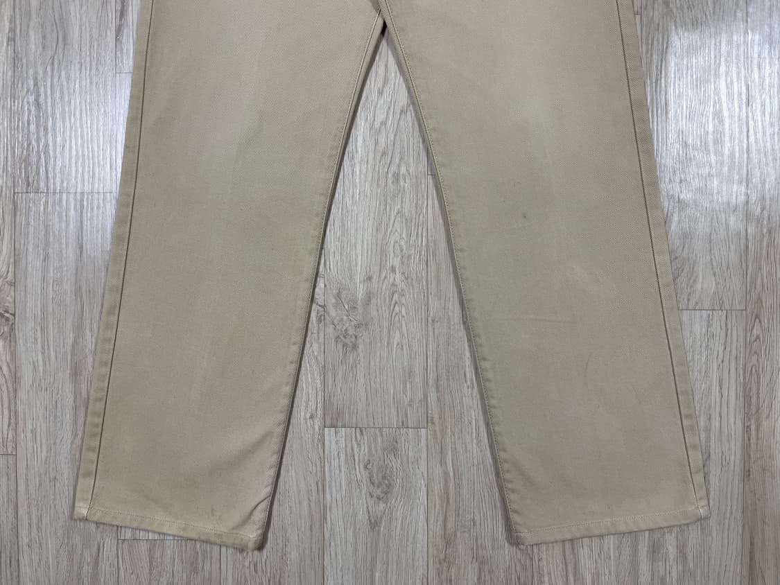 30) 60's 복각 랭글러 블루벨 베이지 코튼팬츠(일본제)RRL&폴로 상품이미지8