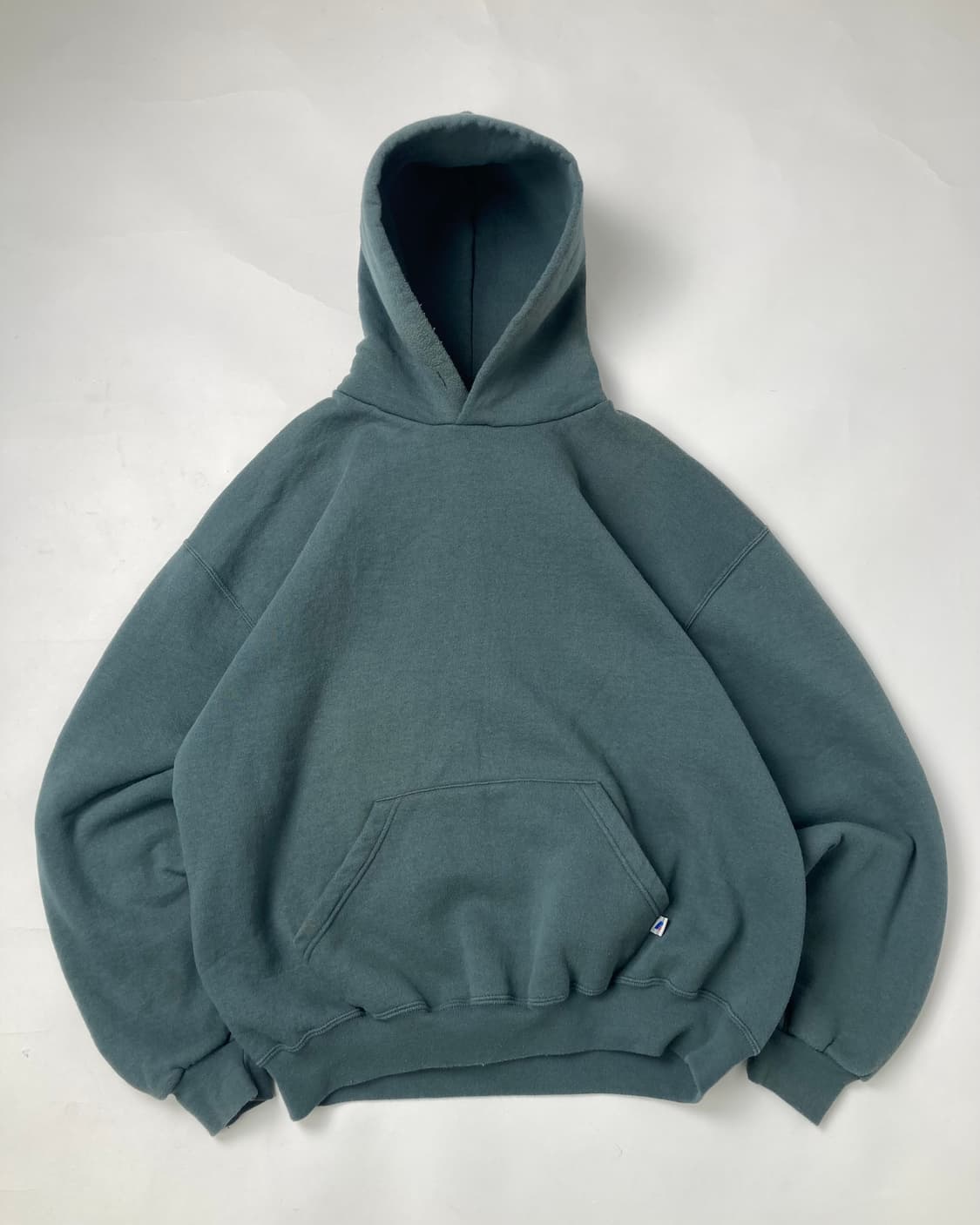 90s Russell Hoodie (sage green) 상품이미지1