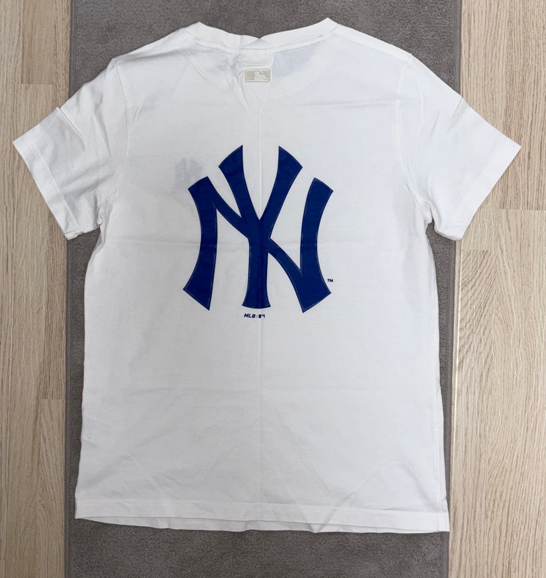[S급] 반팔 준비❗️❗️MLB 뉴욕 양키스 흰색 반팔 티셔츠 90(S) 상품이미지2