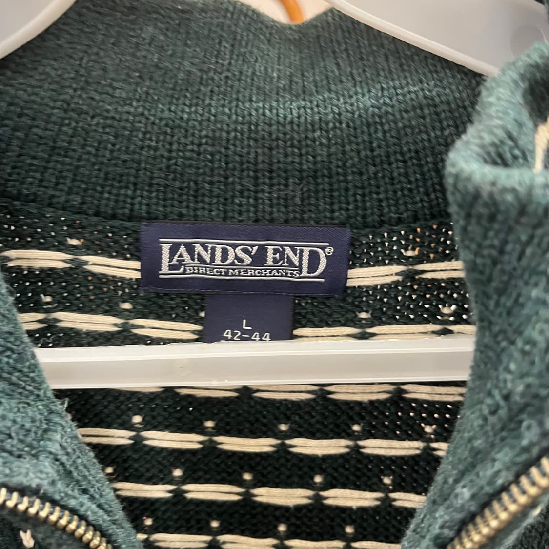 lands and 노르딕 코튼 반집업 상품이미지3