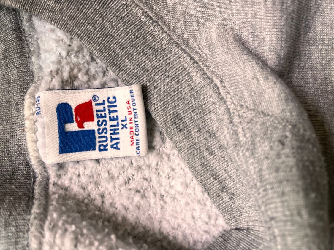 90’s made in usa 러셀 스웻셔츠 XL 상품이미지3