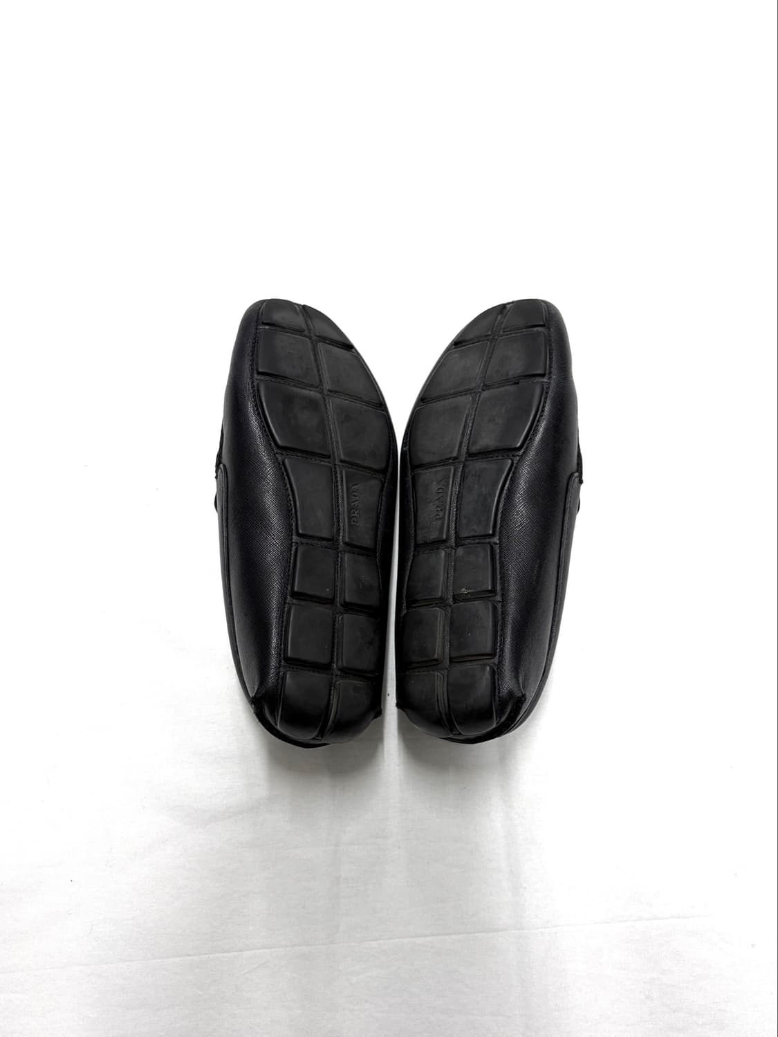 Prada Saffiano Leather Driving Shoes 상품이미지3