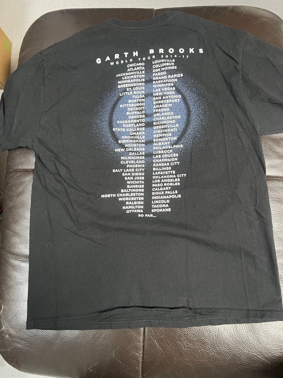 Hanes Garth Brooks 월드투어 티셔츠 상품이미지3