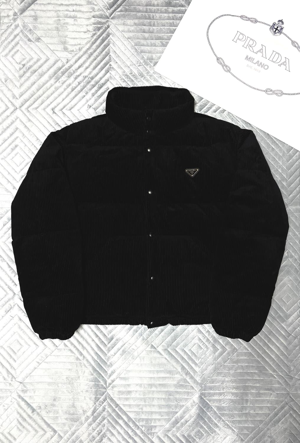 프라다 코듀로이 패딩 상품이미지3