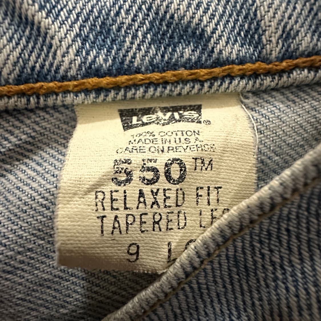 LEVI'S 90's usa made rework skirt 상품이미지6