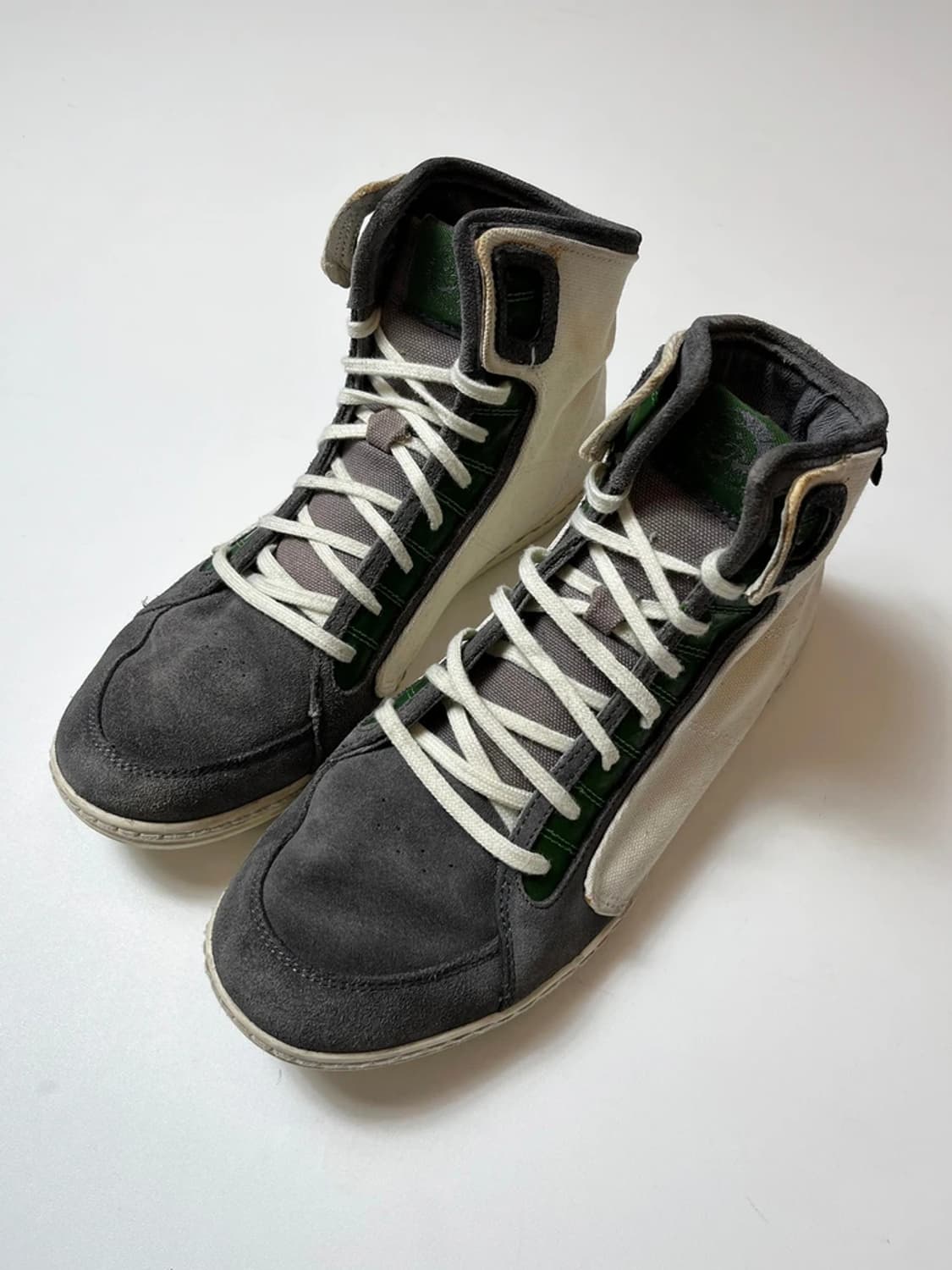 디젤 00's 바이크 배색 하이탑 스니커즈 Q1406 상품이미지2