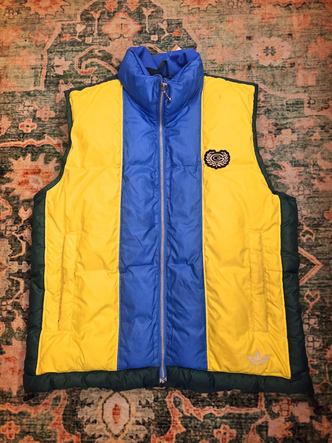 아디다스 유럽 올드스쿨 트레포일 구스패딩조끼 상품이미지1