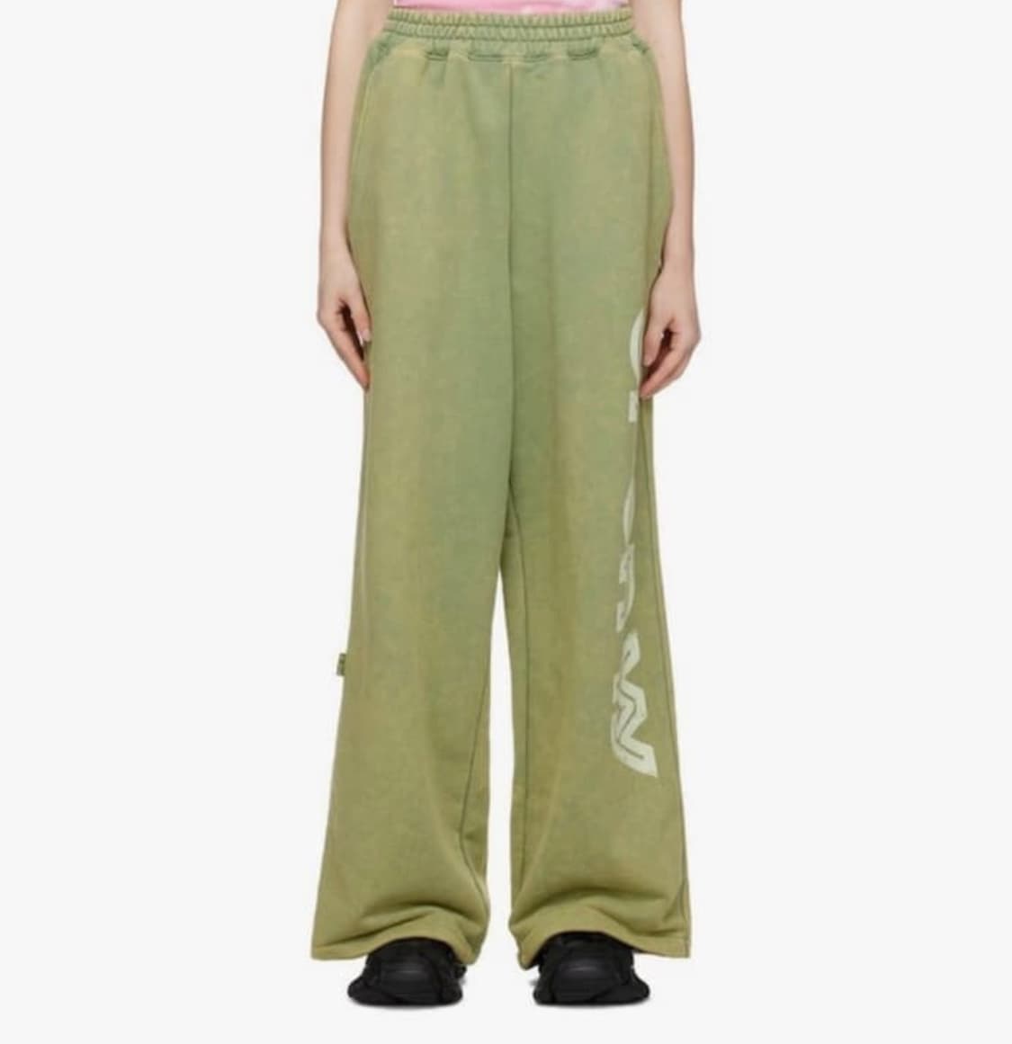 오픈와이와이 스웻팬츠 그린 상품이미지2