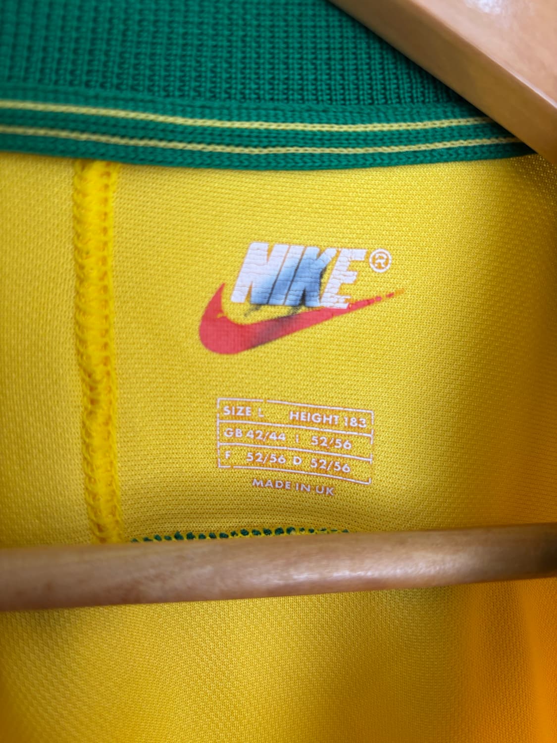 나이키 브라질 축구 국가대표팀 유니폼 L (98-99) 상품이미지3