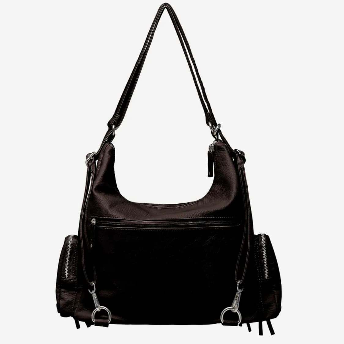 블랙퍼플 가방 레토 멀티 카고백 브라운 새상품 상품이미지4