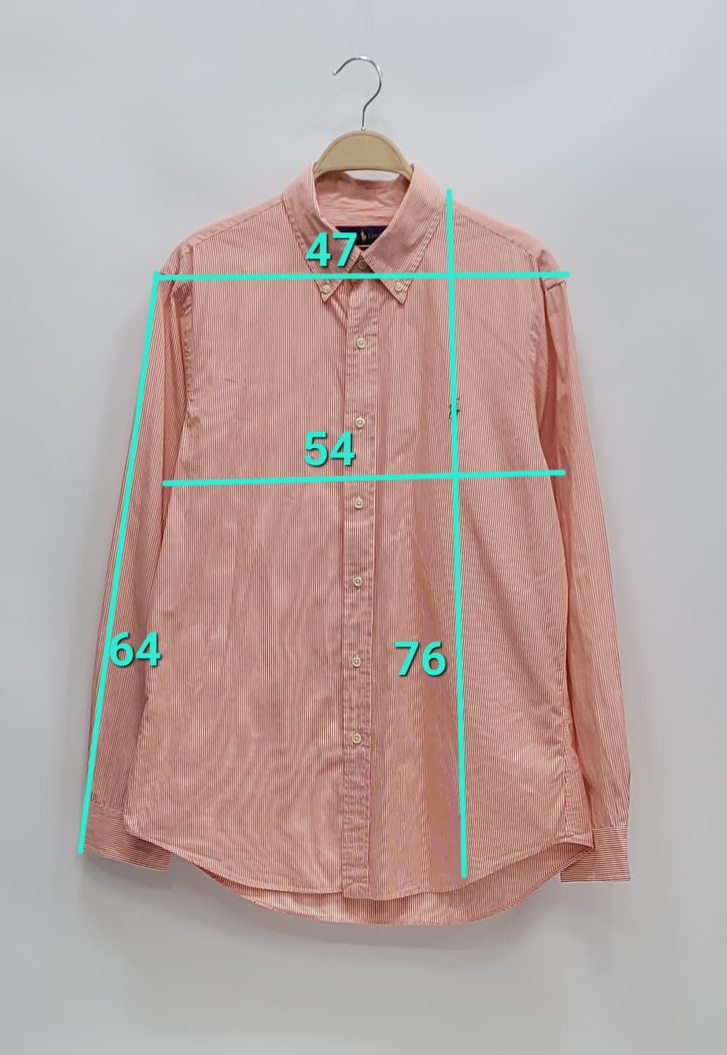 POLO 폴로 랄프로렌 슬림핏 스트랴이프 셔츠 / 남 L
 상품이미지10