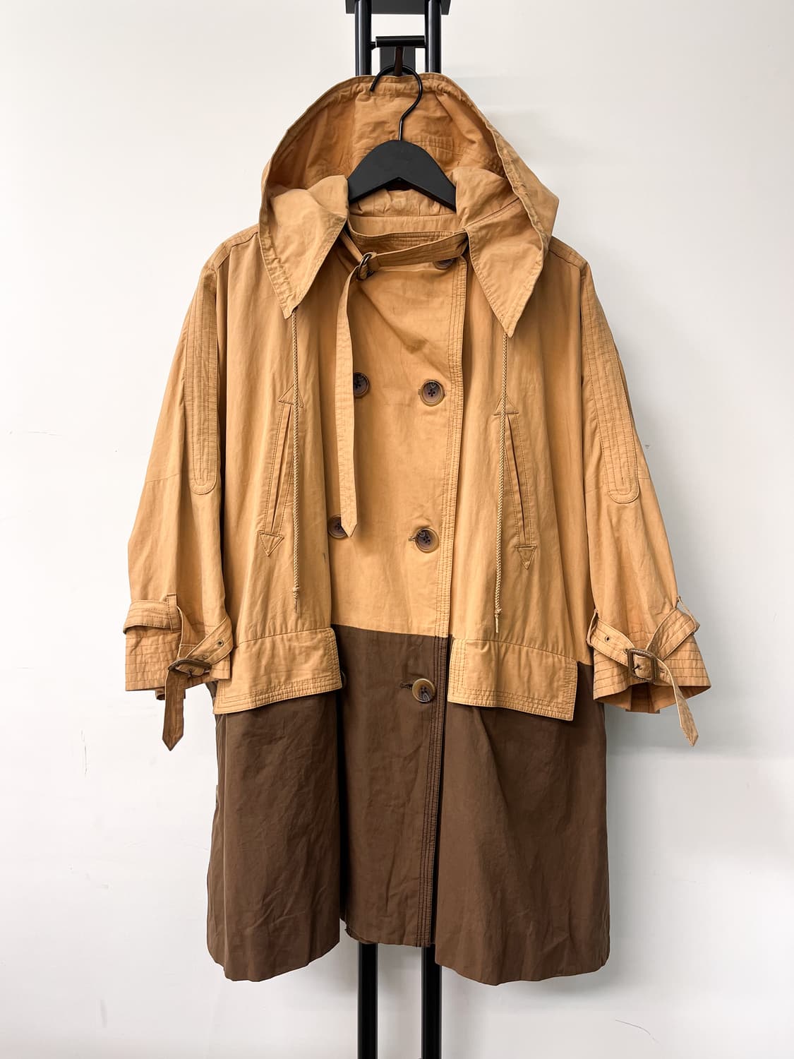 츠모리 치사토 트렌치 후드 파카 상품이미지1